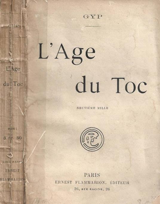 L' Age du Toc - Gyp - copertina