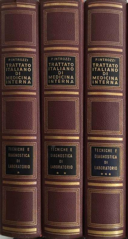 Trattato Italiano di Medicina Interna - Paolo Introzzi - copertina