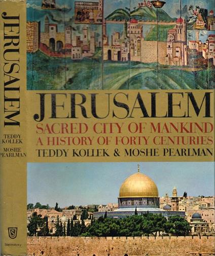 Jerusalem - Teddy Kollek - copertina