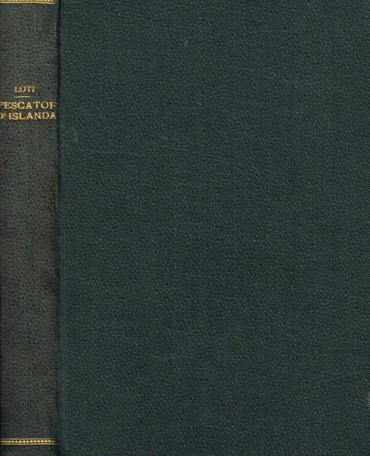 Pescatori d'Islanda - Pietro Loti - copertina