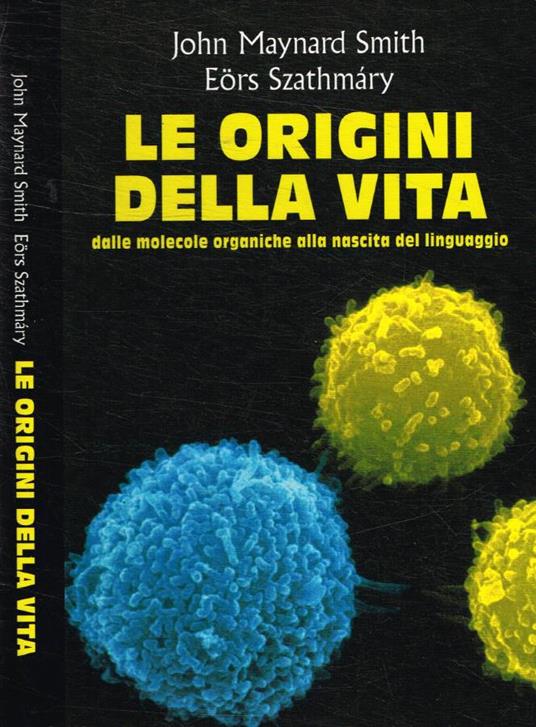 Le origini della vita - John Maynard Smith - copertina