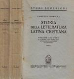 Storia della letteratura latina cristiana Vol. II- parte I-II