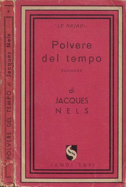 Polvere del tempo - Jacques Nels - copertina