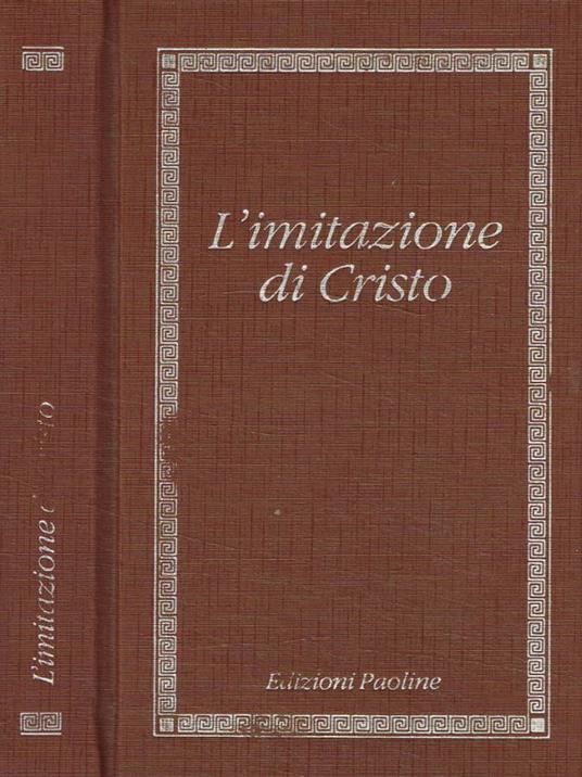 L' imitazione di Cristo - Ugo Nicolini - copertina