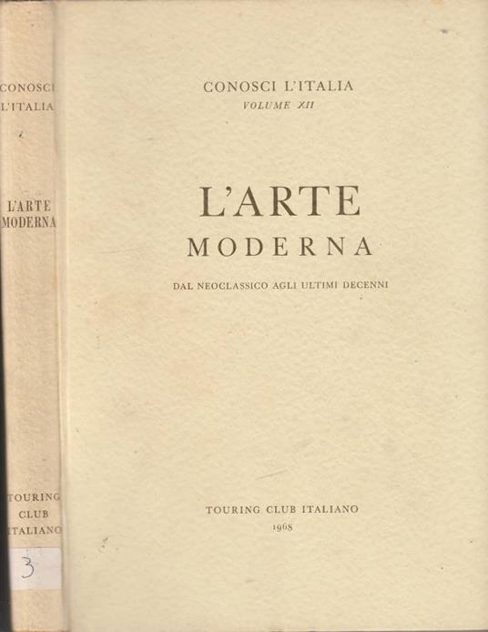 L' arte moderna - Angela Ottino Della Chiesa - copertina
