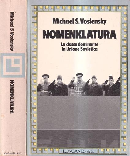 Nomenklatura - Michael S. Voslensky - copertina
