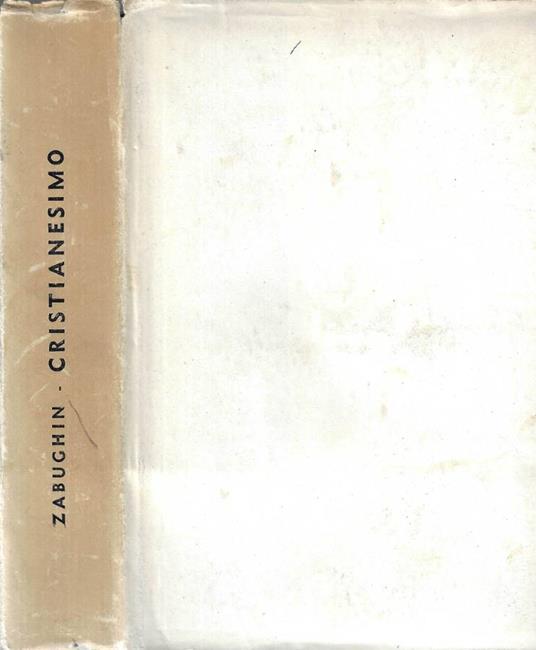 Il cristianesimo - Vladimiro Zabughin - copertina