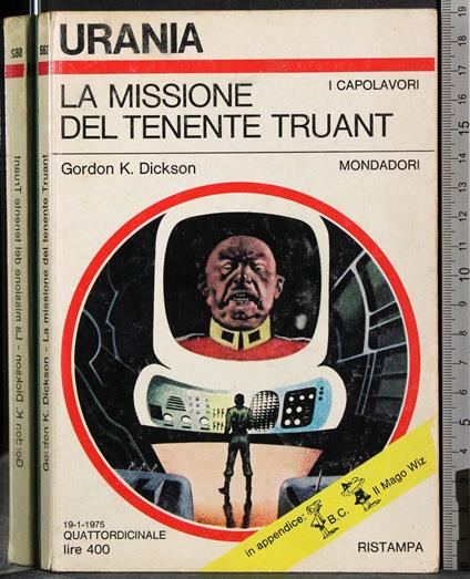 missione del tenente Truant - Gordon R. Dickson - copertina
