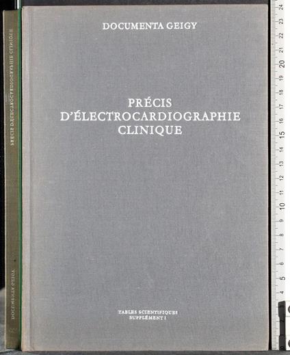 Precis d'electrocardiographie clinique - copertina