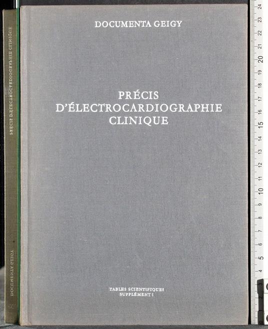 Precis d'electrocardiographie clinique - copertina