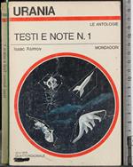Testi e note n 1