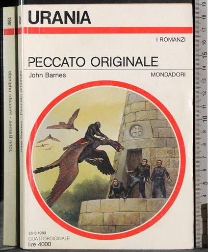 Peccato originale - John Barnes - copertina
