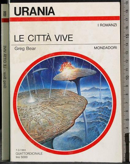 Le città vive - Greg Bear - copertina