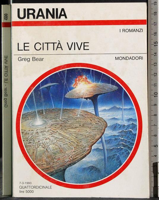 Le città vive - Greg Bear - copertina