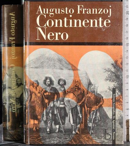 Continente nero - Augusto Franzoj - copertina