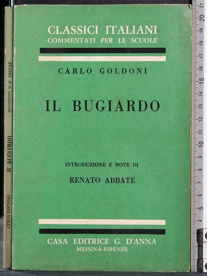 Il bugiardo - Carlo Goldoni - copertina