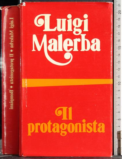 Il protagonista - Luigi Malerba - copertina