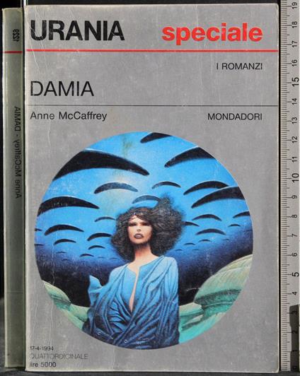 Damia - Anne McCaffrey - copertina