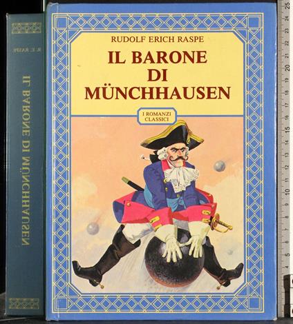 Il barone di Munchhausen - Rudolf Erich Raspe - copertina