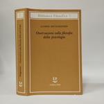 Osservazioni sulla filosofia della psicologia