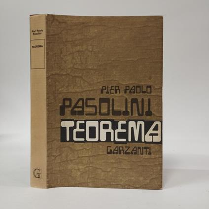 Teorema - Pier Paolo Pasolini - copertina