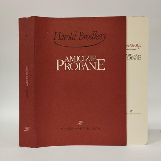 Amicizie profane - Harold Brodkey - copertina