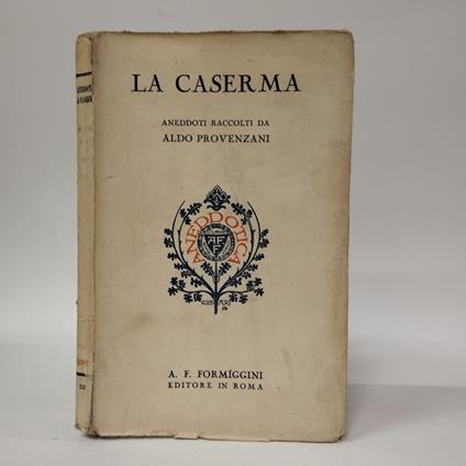 caserma - Aldo Provenzani - copertina