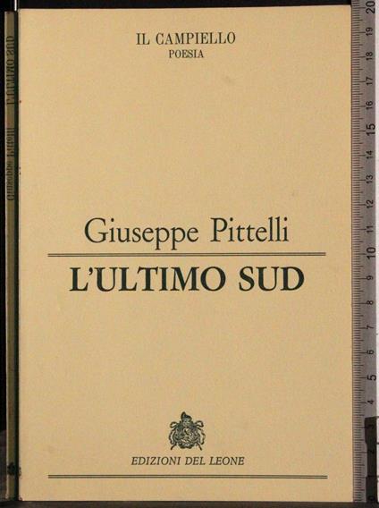 L' ultimo Sud - Giuseppe Pittello - copertina