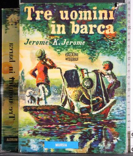 Tre uomini in barca - Jerome K. Jerome - copertina