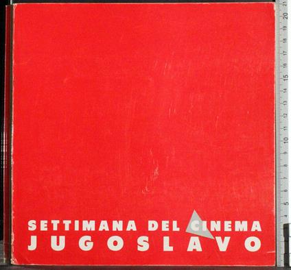 Settimana del cinema jugoslavo - copertina