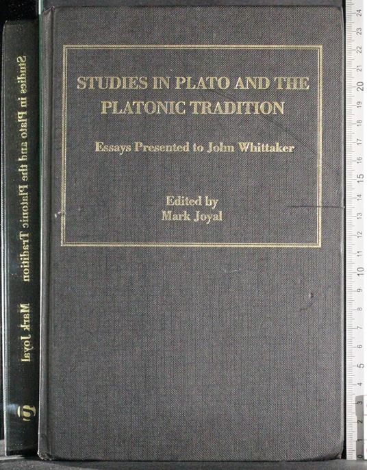Studies in plato and the platonic tradition - copertina