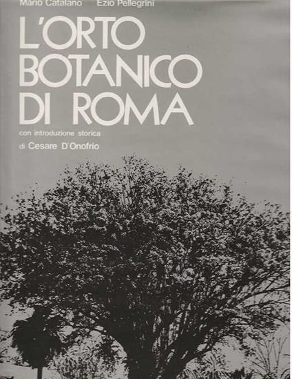 L' orto botanico di Roma - copertina