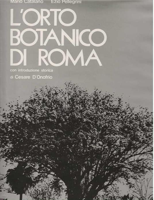 L' orto botanico di Roma - copertina