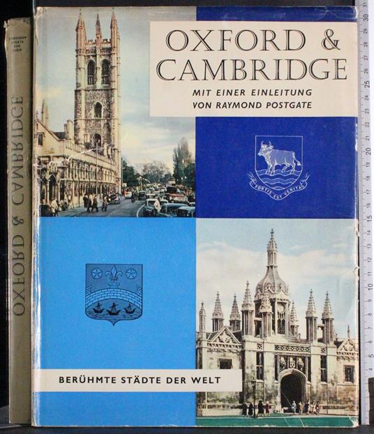 Oxford & cambridge - copertina