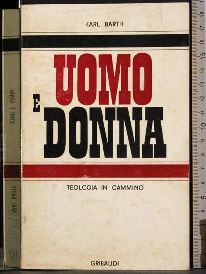 Uomo e donna. Teologia in cammino - Karl Barth - copertina