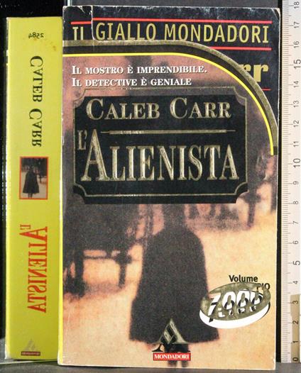 L' alienista - Caleb Carr - copertina