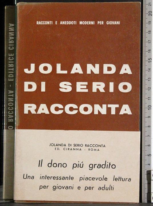 Jolanda di serio racconta - copertina