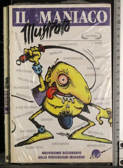 Il maniaco illustrato - copertina