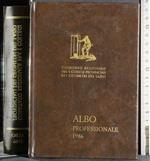 Comitato collegi provinciale geometri Lazio. Albo Profes 1986