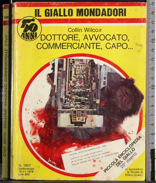 Dottore, avvocato, commerciante, capo - Wilcox Collin - copertina