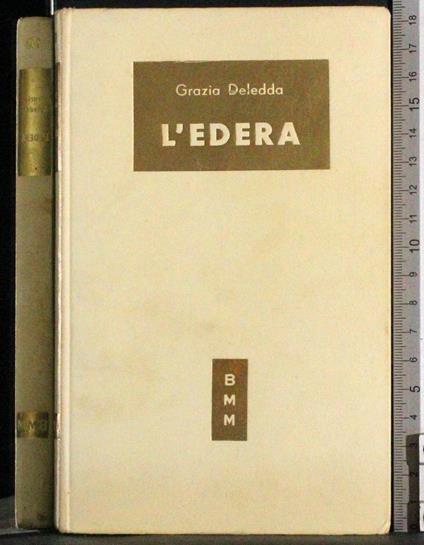 L' edera - Grazia Deledda - copertina