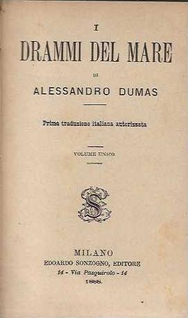 Drammi - Alexandre Dumas - copertina