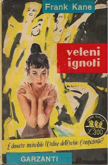 Veleni ignoti - Frank Kane - copertina