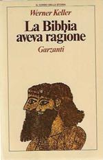 Bibbia aveva ragione