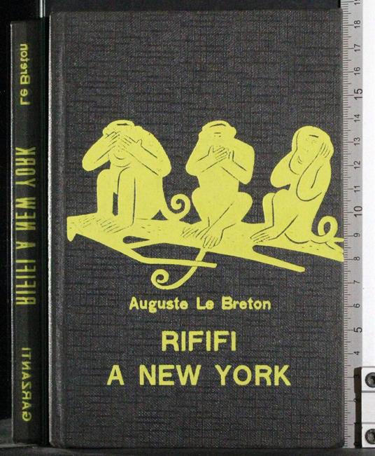 Rififi a New York - Auguste Le Breton - copertina