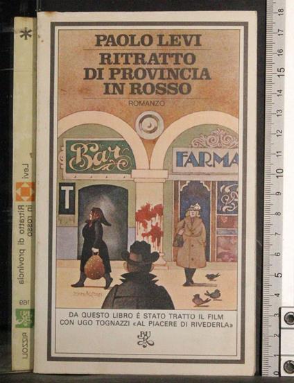 Ritratto di provincia in rosso - Paolo Levi - copertina