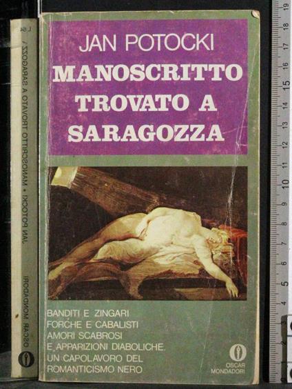 Manoscritto trovato a saragozza - Jan Potocki - copertina