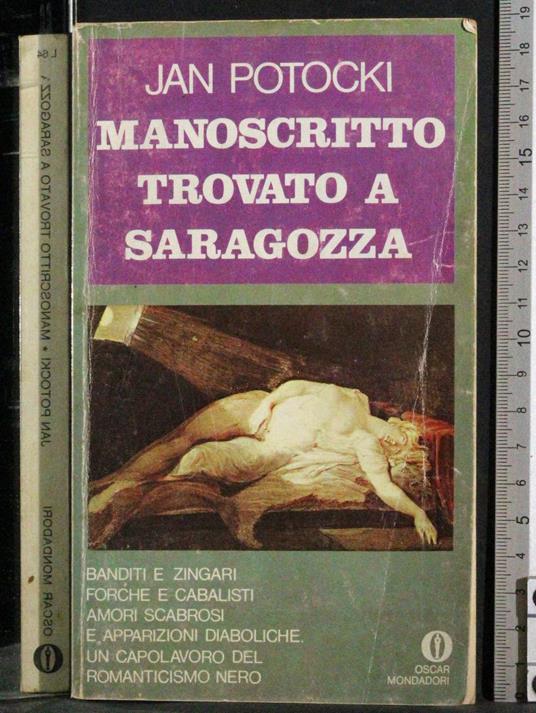 Manoscritto trovato a saragozza - Jan Potocki - copertina