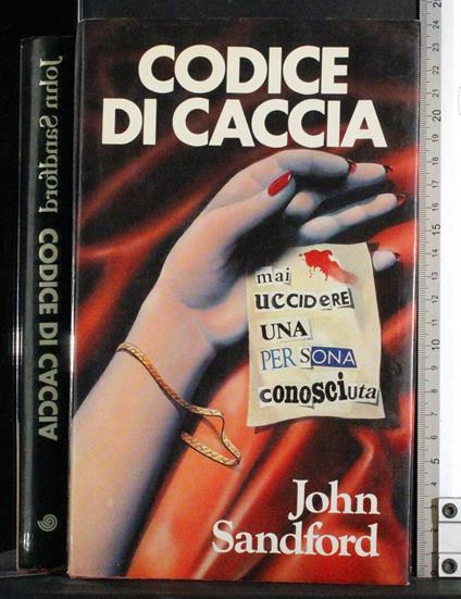 Codice di caccia - John Sandford - copertina