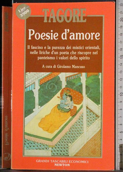 Poesie d'amore - Rabindranath Tagore - copertina